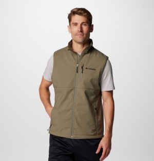 Columbia Ascender™ II Softshell Hiking Men Vest Green | 87953157