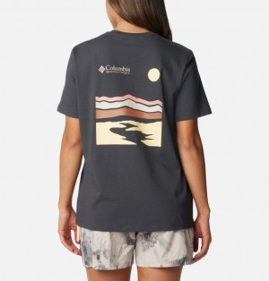 Columbia Boundless Beauty™ Women T Shirts Black | 29352506