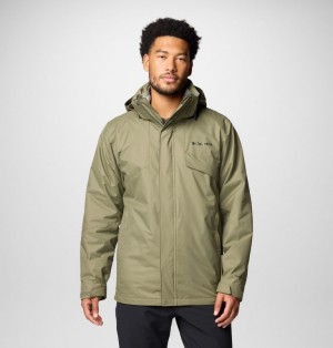 Columbia Bugaboo™ III 3-in-1 Waterproof Men Jackets Green | 65730902