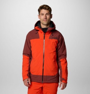Columbia Cirque Bowl™ Waterproof Insulated Men Ski Jackets Red | 8602705