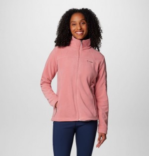 Columbia Fast Trek™ II Women Fleece Jackets Pink | 79351716