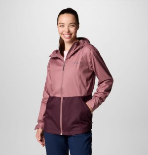 Columbia Inner Limits™ III Women Waterproof Jackets Pink | 79847153