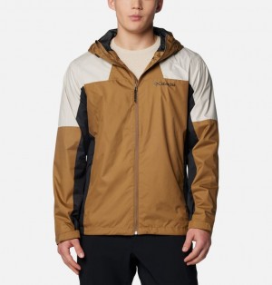Columbia Inner Limits™ IV Waterproof Men Jackets Brown | 57677356