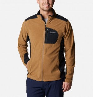 Columbia Klamath Range™ Men Fleece Jackets Brown | 71703458