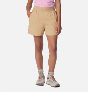 Columbia Leslie Falls™ Women Shorts Brown | 42753882