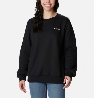 Columbia Marble Canyon™ Heavyweight Women Sweatshirts Black | 99800043