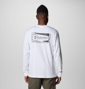 Columbia North Cascades™ Long Sleeve Men T Shirts White | 59053116