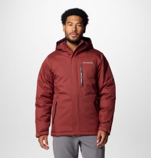 Columbia Oak Harbor™ II Insulated Waterproof Men Jackets Red | 52660585