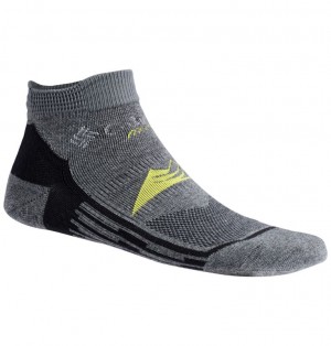 Columbia Optical Lines Running Low-Cut Lightweight Men Socks Grey | 30301362