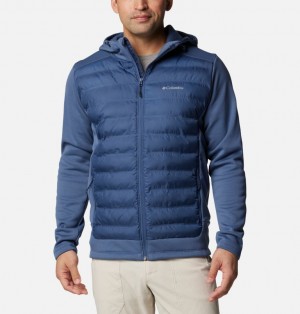 Columbia Out-Shield™ II Hybrid Insulated Men Puffer Jacket Navy | 64225851