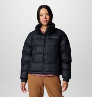 Columbia Pike Lake™ II Cropped Women Puffer Jacket Black | 11589142