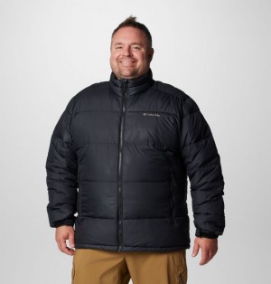 Columbia Pike Lake™ II Extended Size Men Puffer Jacket Black | 54198068