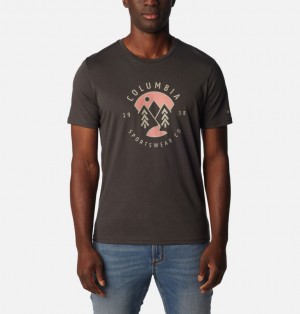 Columbia Rapid Ridge™ Graphic Men T Shirts Black | 78816845