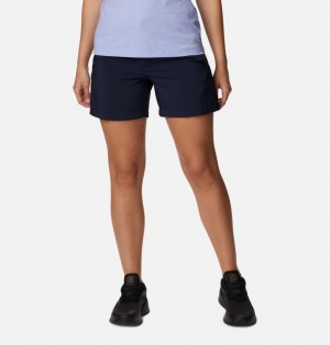Columbia Silver Ridge Utility™ Walking Women Shorts Navy | 63623453