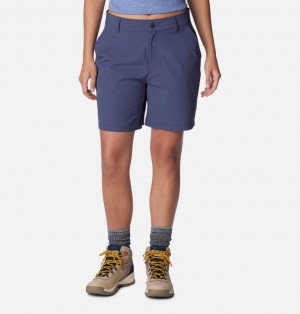 Columbia Summit Valley™ Hiking Women Shorts Navy | 24034904