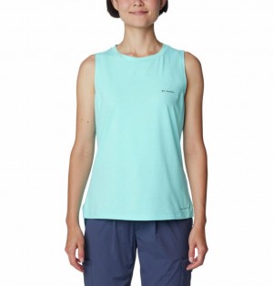 Columbia Sun Trek™ Technical Women Tank Top Turquoise | 16457237