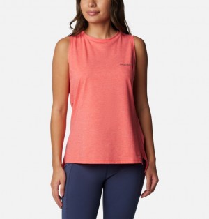 Columbia Sun Trek™ Technical Women Tank Top Coral | 28226305