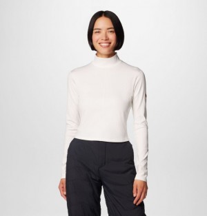 Columbia Wallowa™ Cropped Long Sleeve Women T Shirts White | 19811433