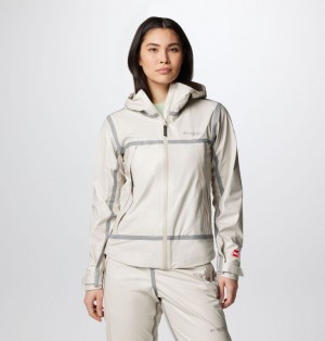 Columbia Wyldwood™ Hiking Shell Women Waterproof Jackets White | 38599169