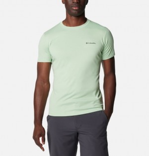 Columbia Zero Rules™ Technical Men T Shirts Green | 34962382